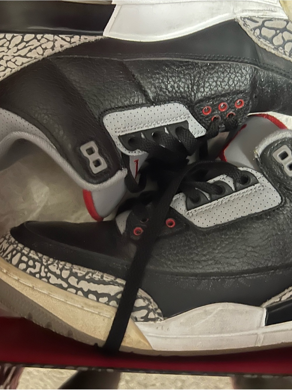 Jordan Retro 3 Black Cement